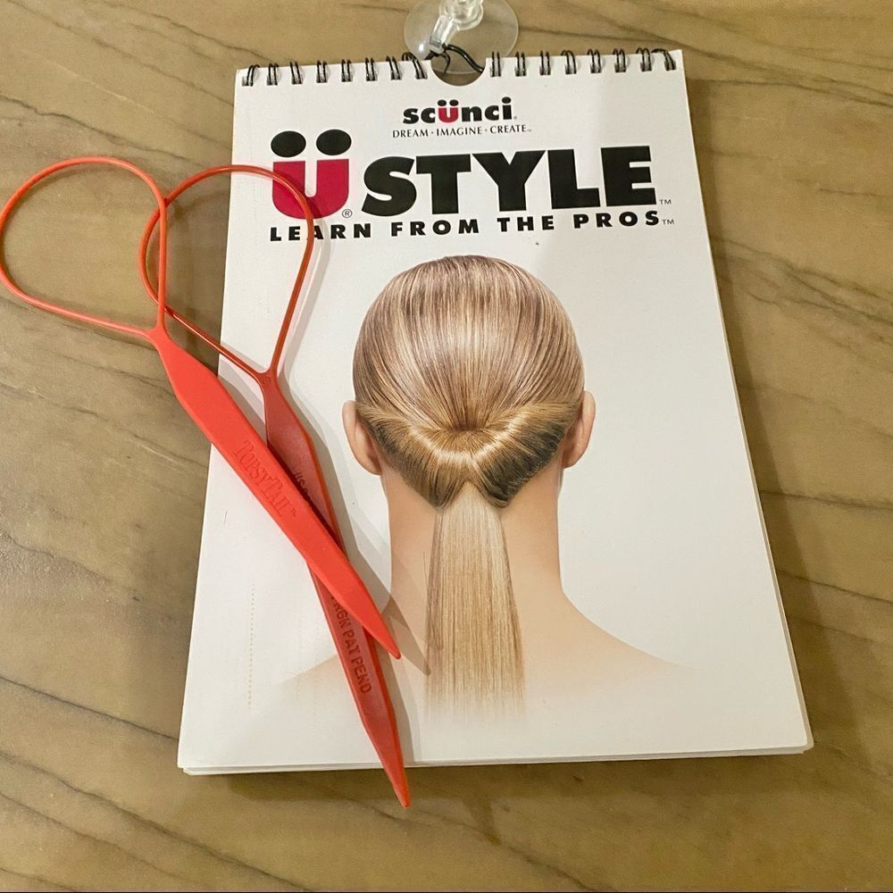 U Style DIY styling tool with book instructions with many options for hair style